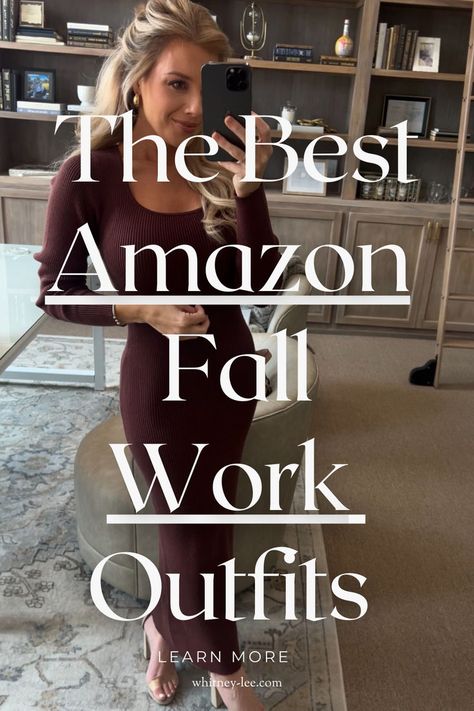 Amazon fall fashion must haves, fall amazon work outfits, fall work outfits for women amazon, amazon fall work outfits for women, fall work outfits for women amazon, casual work outfits fall amazon Cute Fall Work Outfits, Corporate Office Outfit, Fall Professional Outfits, Fall Work Outfits For Women, Fall Work Outfits, Office Outfit Ideas, Office Outfits Women Casual, Workwear Capsule Wardrobe, Fall Workwear