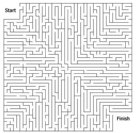 Free Printable Mazes for Kids at AllKidsNetwork.com Maze For Kindergarten Children, Maze For Kids Worksheets, Maze Outline, Free Maze Printables, Hard Mazes, Amazing Maze, Monsters University, Christmas Maze, Word Puzzles For Kids