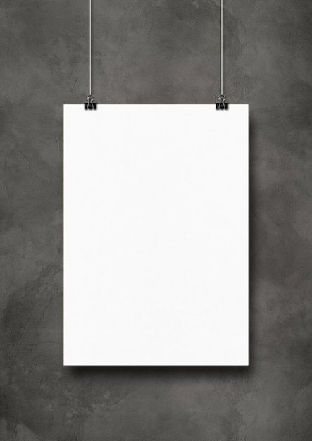 White Poster Background, Wall Poster Mockup, Photo Poster Design, White Blank Page, Brand Poster, Mock Up Poster, Office Board, Photo Hanging, Photo Mockup