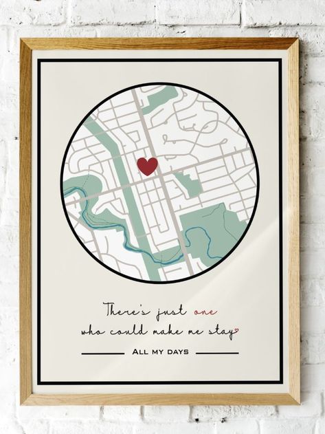 couple gift ideas for your significant other especially if they're a Swiftie & love YOYOK song! A customized digital map with the lyrics from YOYOK from Taylor's album "There's just one who could make me stay.. All my days." It's the perfect gift for your significant other, especially if they're a Swiftie! You can send me a picture of the map where your partner is living/from or the place where you two met to capture this memory in a romantic, loving way! You're On Your Own Kid, Lyrics Taylor Swift, Digital Portrait Illustration, Taylor Swift Midnights, Print Map, Personalized Posters, Fabric Wall Art, My Days, Personalized Map