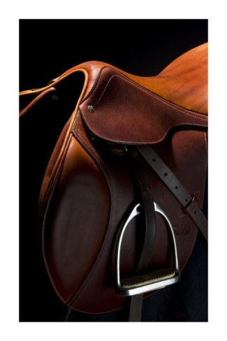 English Saddle by Robert Dawson. That's nice. English Saddles, Horse Photography Poses, Hunt Seat, English Tack, Dream Farm, English Riding, Dream Barn, English Saddle, Most Beautiful Horses