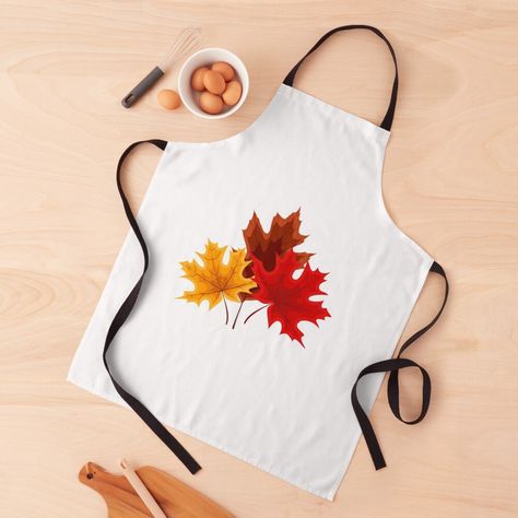 Get my art printed on awesome products. Support me at Redbubble #RBandME: https://www.redbubble.com/i/apron/fall-leaves-cute-gift-idea-for-autumn-by-Niss-store/164427160.6ZXWR?asc=u Apron Diy, Bubble Products, Diy Apron, Red Bubble, Aprons For Sale, Cute Gift, Fall Leaves, Cute Gifts, Autumn Leaves