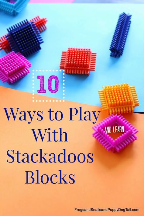 Early Learning Activities Preschool, Bristle Blocks, Block Center, Block Play, Construction For Kids, Early Learning Activities, Busy Bags, Indoor Fun, Toddler Learning Activities