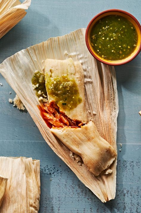 These Homemade Tamales Will Break You Of Your Trader Joe's HabitDelish Mexican Slow Cooker, Canning Refried Beans, Homemade Tamales, Native American Food, Street Food Recipes, Tamale Recipe, Fall Soup, Fall Soup Recipes, Taco Truck