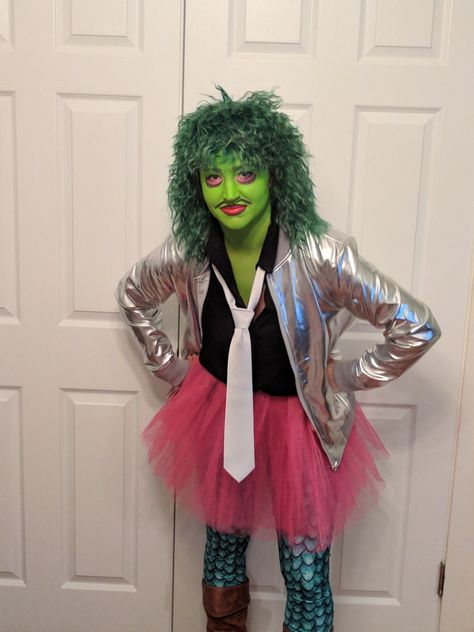 Halloween Costumes Old Greg, Old Greg Costume, Nostalgia Halloween Costumes, Old Gregg Costume, Unhinged Halloween Costumes, Rare Halloween Costumes, Grimace Costume, Niche Halloween Costumes, Greta Gremlin