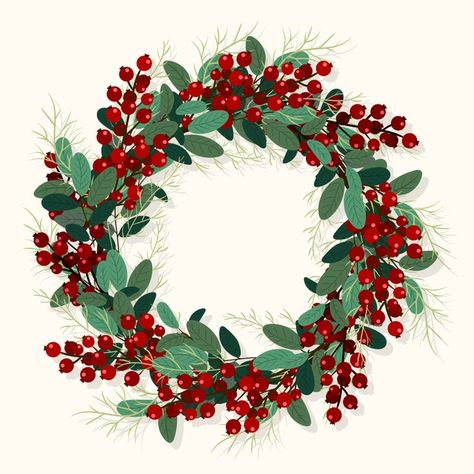 Hand drawn christmas wreath Free Vector | Free Vector #Freepik #freevector #freechristmas #freemerry-christmas #freehand #freexmas Birthday Present Ideas For Best Friend, Gift Wrapping Ideas For Boyfriend, Present Ideas For Best Friend, Boyfriend Presents, Christmas Wreath Illustration, Cute Gift Wrapping Ideas, Hand Drawn Christmas, Wreath Illustration, Merry Christmas Background