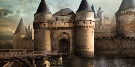 The Riverlands, Game Of Thrones Movie, Medieval Interior, House Tully, Castle Fortress, Castle Dollhouse, Game Of Thrones Series, Asoiaf Art, Castles Interior