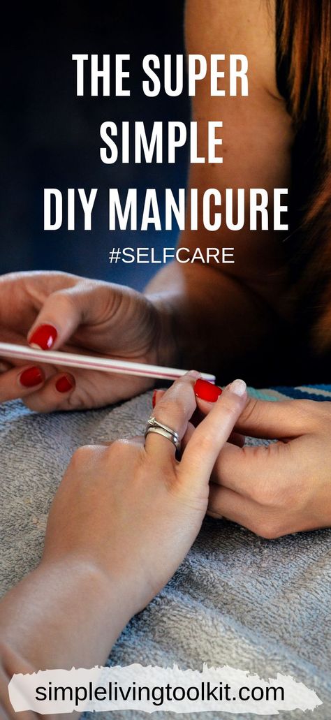 Diy Home Interior, Easy Manicure, Summer Manicure, Simpler Lifestyle, Manicure At Home, Diy Manicure, Simple Diy, Simple Living, Nail Manicure