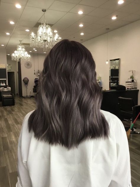 Dark Ash Tone Hair, Black Tint Hair, Cool Toned Dark Brown Hair Pale Skin, Tinted Black Hair, Charcoal Brown Hair, Cool Tone Dark Hair, Cool Tone Brunette Hair, Dark Ashy Hair, Dark Brown Cool Tone Hair