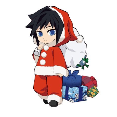 Action Anime, Anime Christmas, Chibi Characters, Anime Fandom, Christmas Icons, On The Edge, Slayer Anime, Otaku Anime, Anime Demon