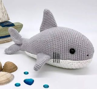 PATRONES AMIGURUMI GRATIS: PATRON GRATIS TIBURON AMIGURUMI 53829 Shark Crochet Pattern Free, Crochet Shark Pattern, Amigurumi Shark Pattern, Crocheted Shark Pattern, Amigurumi Shark, Crochet Turtle Pattern, Pattern Free Amigurumi, Crochet Shark, Crochet Terminology