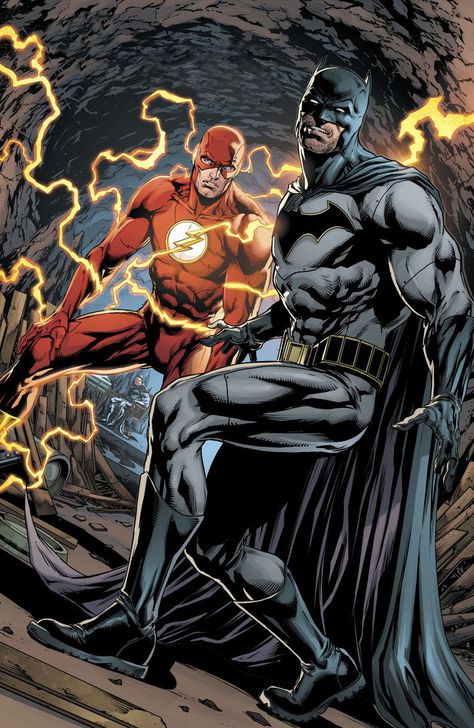 Batman & Flash by Jason Fabok Flash And Batman, Jason Fabok, Batman Poster, Univers Dc, Batman Artwork, Arte Dc Comics, Dc Comics Artwork, Batman Universe, Bd Comics