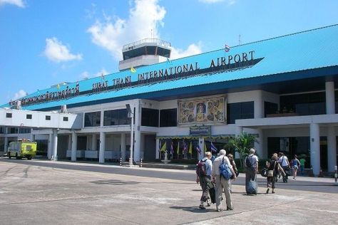 Surat Thani International Airport. Photo Credit: Jetalone. Surat Airport, Choeng Mon Beach, Khao Sok National Park, Chaweng, Surat Thani, Airport Photos, Land Of The Free, Koh Samui, Famous Landmarks