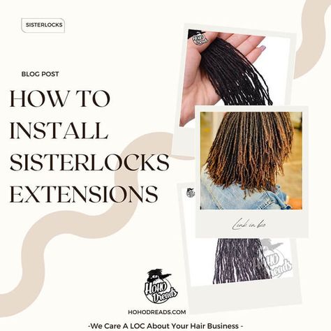 Wanna know the best article about A Step-by-Step Guide of how to install Sisterlocks Extensions? Look no further, click inside! Sisterlocks Extensions, Sisterlocks Installation, Sister Locs, Loc Extensions, Hair Shears, Excess Hair, Sisterlocks, Business Hairstyles, Loc Styles