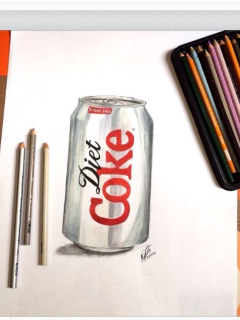 Diet Coke Illustration, Diet Coke Drawing, Diet Coke Painting, Sweets Board, February Flowers, Diet Coke Can, Birthday Presents For Grandma, Flowers 2023, Coke Cans