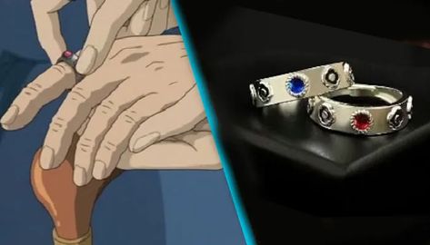 Embracing Love and Magic: The Allure of Howl and Sophie Rings | by ghiblimerch | Aug, 2023 | Medium Howl And Sophie, Personalized Accessories, Heartfelt Gifts, Love Symbols, Blue Stone, Studio Ghibli, Timeless Elegance, Storytelling, Tapestry