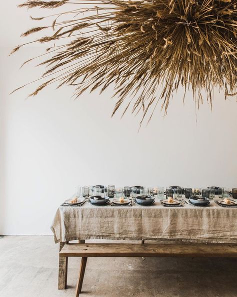 Looking back at a favourite collaboration, creating a space to gather with @carosomerset 🌾 We built this magical Nordic supper space... The… Hanging Clouds, Ocean Wedding, Deco Nature, Flower Installation, Decor Studio, Harvest Table, Sea Inspired, Deco Floral, Arte Floral