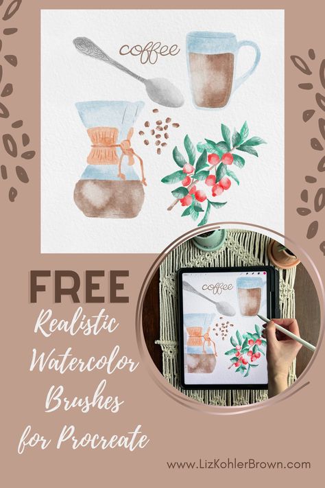 Free Texture Procreate Brushes, How To Make A Watercolor Brush In Procreate, Procreate Drawing Brushes Free, Watercolor Art For Beginners Procreate, Watercolor Procreate Brush, Watercolor Brush Procreate Free, Watercolor On Procreate, Free Watercolor Brushes For Procreate, Watercolor Brush Procreate