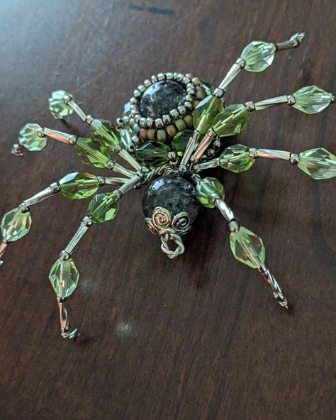 Ready for a new spider?? I present to you: "Abraxis" the embroidered spider 🕷️🕷️🕷️ I still have a few bugs to work out (pun intended). Look for some of these beaded masterpieces coming soon! Beading Animals, Embroidered Spider, Work Out, Puns, Bugs, Be Still, To Work, Beading, Coming Soon