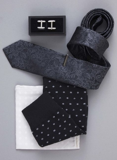 The perfect ties and accessories for a city or black tie wedding, starting at $8 at www.TheTieBar.com Tie Photography Ideas, Lookism Clothes, Tie Photography, Fancy Short Dresses, Black Tie Attire, Black Tie Formal, Free Icon Set, Wedding Gifts Packaging, Stylish Man