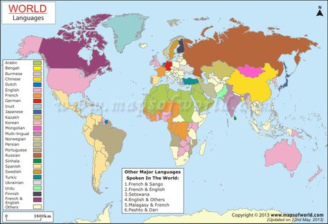 A map of the most prevalent languages around the globe. With how interconnected we all are today all of these languages have the ability to in one way or another impact on another. Biblical Notes, Languages Of The World, Ahg Badge, Hebrew Language Words, Language Map, World Language, American Heritage Girls, Language Families, 5th Grade Social Studies