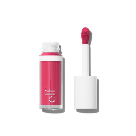 Comin’ In Hot Pink Camo Liquid Blush | e.l.f. Cosmetics Elf Rouge, Elf Blush, Skincare Brush, E.l.f. Cosmetics, Liquid Blush, Eyes Lips Face, Elf Cosmetics, Elf Makeup, Pigment Coloring