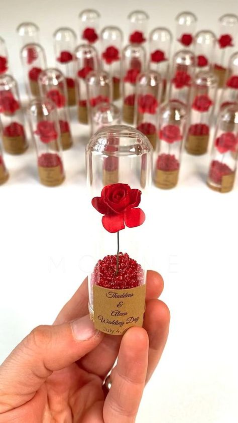 Disney Party Favor, Cheap Party Favors, Rose Dome, Sweet 16 Favors, Wedding Favours Luxury, Handmade Favors, Cheap Favors, Moon Party, Christening Favors