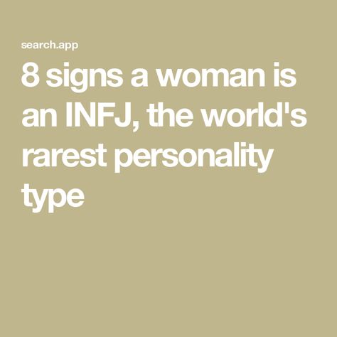 8 signs a woman is an INFJ, the world's rarest personality type Infj Personality Type Facts, Famous Infj People, Infj T Personality, Infj 5w4, Infj Women, Infj Advocate, Infj Facts, Advocate Personality Type, Entj And Infj