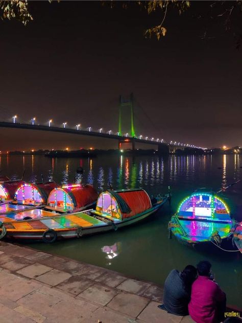 Kolkata Night View, Puja Pandal, Fun Facts About Life, Book Cover Diy, Night View, Durga Puja, Highlight Icons, Instagram Highlight Icons, Sky Aesthetic