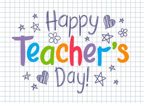 Happy Teacher's Day Images, Teachers Day Card Design, Sarvepalli Radhakrishnan, Greeting Cards For Teachers, Happy Teachers Day Card, Dear Teacher, Teachers Day Celebration, Sketchy Style, Teachers Day Poster