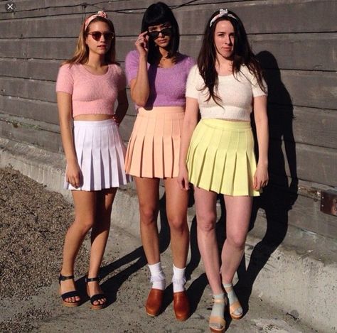 Pastel Style, White Tennis Skirt, Tennis Skirts, Pleated Skirts, Women Street, Pink Outfits, Tennis Skirt, Mens Street Style, Skirts For Sale