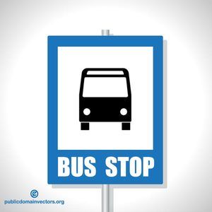 Bus stop blue vector sign Burlap Christmas Tree Decor, School Bus Party, Charity Logo, Bus Stop Sign, Bus Party, Bus Art, Jaali Design, Charity Logos, Traffic Sign