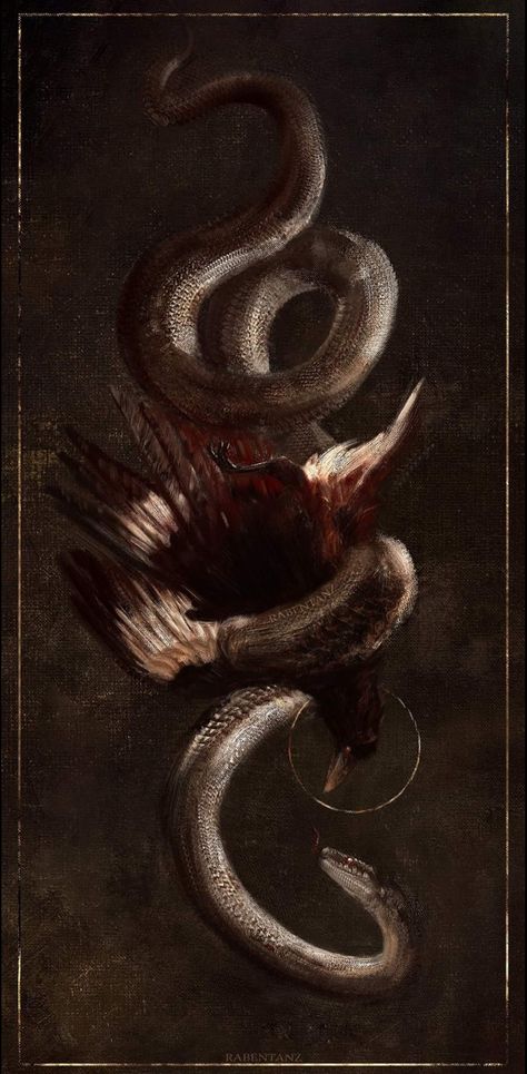 Snake Painting, Snake Wallpaper, Rennaissance Art, Dark Art Illustrations, Beautiful Dark Art, Cool Wallpapers Art, Ethereal Art, Classical Art, Of Wallpaper