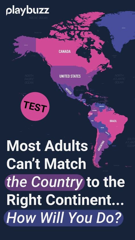 Oftentimes when we travel, we think about the country and more specifically the cities we'll be visiting! But... What about the continents?! Everyone knows the geographical location is (or should be) important as well! It's cool to look at a map or a globe and be able to point out exactly where you're headed, or, where you're located... ********** #PlaybuzQuiz Playbuzz Quiz Quizzes Quiz Trivia Smart Education Flags Country Countries History Geography Continent Quizzes For Teenagers, Geography Quiz Questions, World Geography Quiz, World Geography Map, Geography Quizzes, Geography Trivia, World Quiz, Map Quiz, Geography Quiz