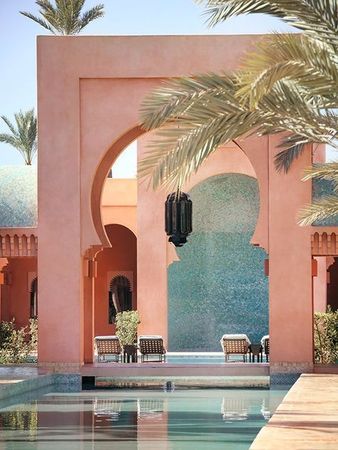 Amanjena, Marrakech #daintyhooligan Morocco Hotel, Morocco Travel, Outdoor Swimming, Travel Inspo, Dream Destinations, Marbella, Wabi Sabi, Marrakech, Travel Dreams