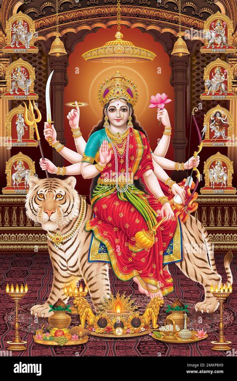 Adi Shakti Goddesses, Maa Durga Hd Wallpaper 1080p, Durga Mata Pic, Ma Durga Images, Nav Durga Image, Durga Maa Pictures, Maa Durga Hd Wallpaper, Maa Shakti, Maa Ambe