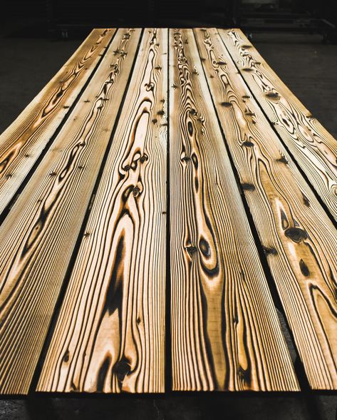 Select grade nominal 1×8 S3S 12′ length boards are now available in inventory for all 3 of our surfaces. Whether you need Suyaki, Gendai or Pika-Pika for your project, we've got you covered. https://loom.ly/0IzK020 Shou Sugi Ban Siding, Charred Wood Siding, Wood Burning Techniques, Wood Table Design, Charred Wood, Sugi Ban, Woodworking Furniture Plans, Quote Diy, Shou Sugi Ban