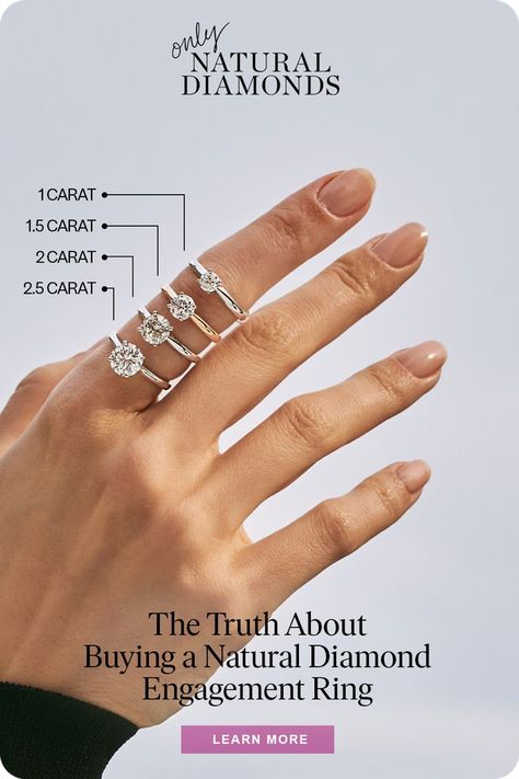 Carat Size Guide, Diamond Carat Size, Equestrian Wedding, Wedding Rings Emerald Cut, Scottish Clothing, Diamond Facts, Ring Inspo, Engagement Ring Inspiration, Cute Engagement Rings