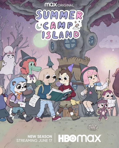 Summer Camp Island, Pixel Art Background, Cartoon Books, Hbo Max, Good Cartoons, Anime Reccomendations, Make Your Own Poster, Winter House, Book Inspiration