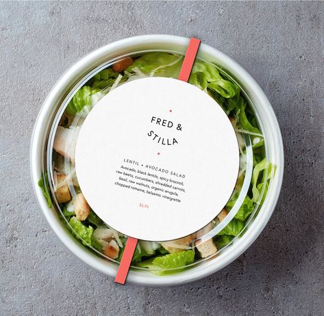 Salad Delivery Packaging, Salad Box Packaging Design, Salad Bowl Packaging, Salad Packaging Ideas, Salads Packaging, Salad Packaging Design, Salad Branding, Food Delivery Packaging, Healthy Food Branding