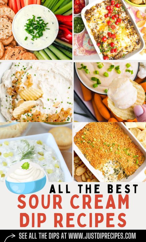 Sour Cream Dip Recipes - Dip Recipes Dips With Sour Cream Easy, Sour Cream Mayo Dip, Sour Cream Dips Easy, Sour Cream Based Dips, Dips With Sour Cream, Dip Recipes With Sour Cream, Sweet Dips Recipes, Sour Cream Dip Recipes, Cannoli Dip Recipe