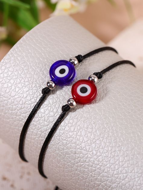 Latest Bracelets, Eye Details, Bead Charms Diy, Disney Princess Art, Beaded Bracelets Diy, Evil Eye Bracelet, Evil Eye Jewelry, Evil Eye, Crystal Bracelets