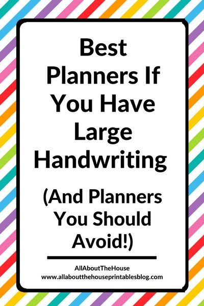 best planners for people with large hand writing and planners to avoid organization diy mambi review roundup school blogging mom College Teacher, How To Bullet Journal, Writing Room, Writing Support, Food Planner, Goals Bullet Journal, Planner Spreads, Planner Tips, Weekly Planners