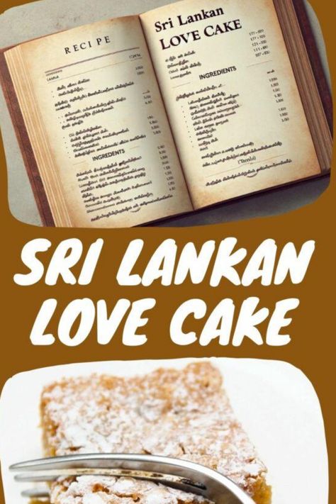 Hey, have you ever had a taste of Sri Lankan Love Cake? I just tried it recently for the first time myself! My friend Nadee from Sri Lanka gave me this really Love Cake Recipe, Bavarian Cream, Sri Lankan Recipes, One Pot Wonders, Christmas Foods, Superfood Powder, Spice Cake, Honey And Cinnamon, Morning Tea