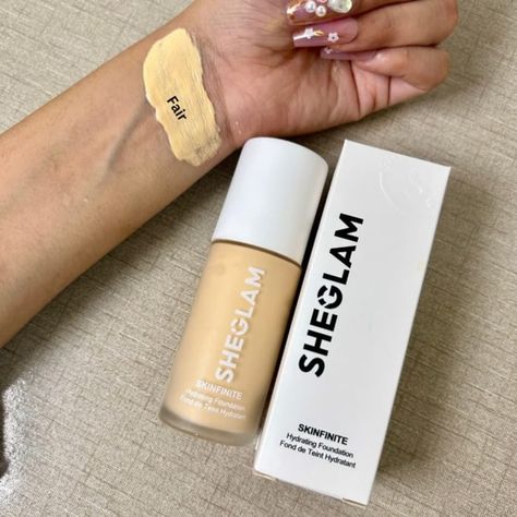 Introducing the SHEGLAM SKINFINITE Hydrating Foundation, your go-to for flawless, hydrated skin that lasts all day! 🌸✨ Whether you're seeking the perfect shade for neutral, fair, or beige undertones, this foundation offers a lightweight formula with high-performance coverage, making it perfect for all skin types. Infused with skin-loving ingredients, it locks in moisture while giving you a smooth, radiant finish. Key Features: Hydrating Formula: Keeps your skin feeling fresh and nourished a... Hydrating Foundation, Hydrated Skin, Hydrate Skin, All Skin Types, Your Skin, Skin Types, High Performance, Foundation, Moisturizer