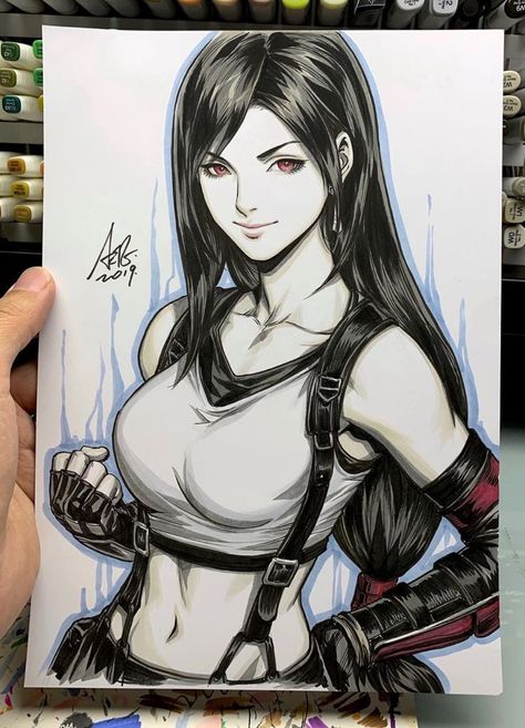 Tifa Fanart, Stanley Lau, Stanley Artgerm, Comic Room, Final Fantasy Vii Cloud, Gamer Stuff, Final Fantasy Xii, Western Comics, Tifa Lockhart