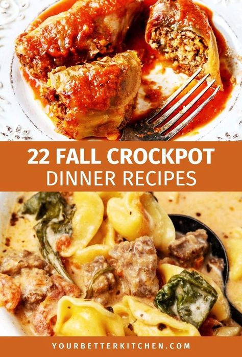 Warm up your autumn evenings with easy fall crockpot dinner recipes that are both comforting and delicious. These recipes feature a mix of healthy and hearty ingredients, perfect for family dinners. From creamycasseroles to savory beef dishes, these slow cooker recipes are sure to become your go-to meals this season. Weeknight Dinner Ideas Crockpot, Cheap Fall Dinners For A Family, Fall Dishes Crockpot, Hearty Slow Cooker Meals, Slow Cooker Recipes Fall, Fall Slow Cooker Recipes Dinners, Award Winning Crockpot Recipes, Easy Fall Crockpot Dinners, Crockpot Sunday Dinner Ideas