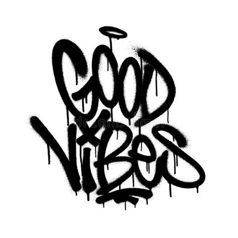 Street Art Illustration Graphic Design, Graffiti Lettering Tattoo Design, Graffiti Art Black And White, Graphitis Street Art, Graffiti Style Tattoo, Spiritual Graffiti, Graffiti Tattoo Design, Graffiti Drawings Words, Positive Drawings