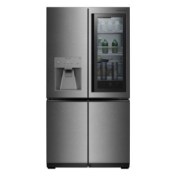 Door In Door Refrigerator, Lg Signature, 4 Door Refrigerator, Counter Depth French Door Refrigerator, Door Texture, Smart Refrigerator, Pantry Drawers, American Fridge, Counter Depth Refrigerator