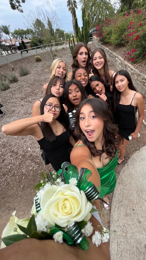 Prom Pic Ideas With Friends Group Photos, Prom Picture Ideas For Friends Group Poses, Friend Group Prom Pictures, Prom Poses For Friends Group Shots, Group Prom Pictures Friends, Group Prom Photos, Prom Group Photos, Prom Group Poses, Prom Pictures Friends